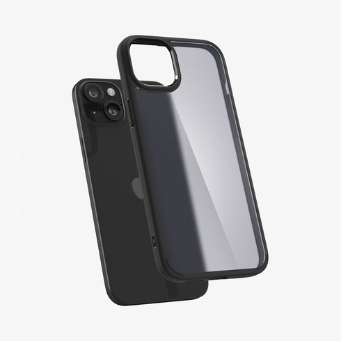 ACS06567 - iPhone 15 Pro Max Case Ultra Hybrid in frost clear showing the back
